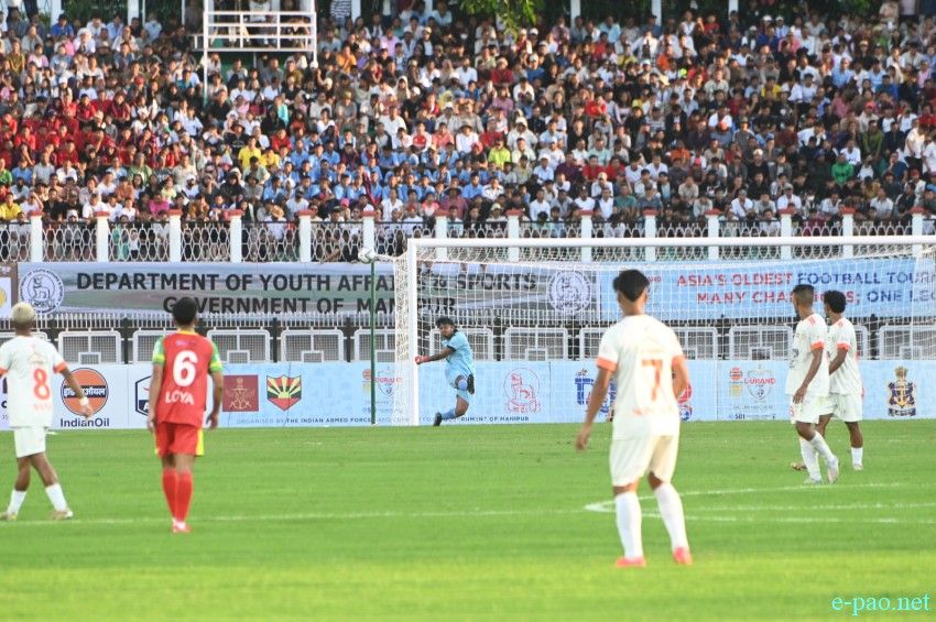 TRAU Vs NEROCA at 134th Durand Cup held at Khuman Lampak Main Stadium, Imphal :: July 30th 2025