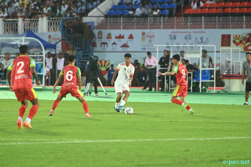 TRAU Vs NEROCA at 134th Durand Cup held at Khuman Lampak Main Stadium, Imphal :: July 30th 2025