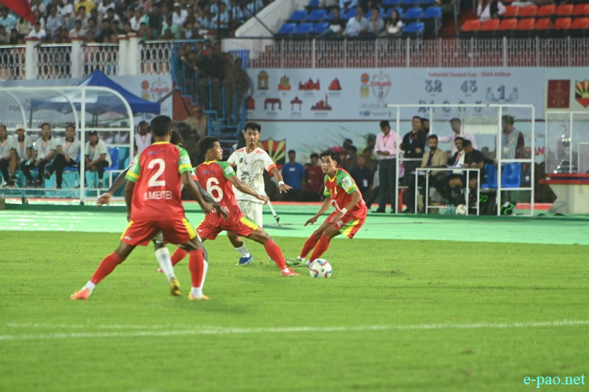 TRAU Vs NEROCA at 134th Durand Cup held at Khuman Lampak Main Stadium, Imphal :: July 30th 2025