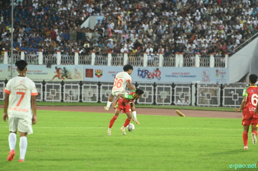 TRAU Vs NEROCA at 134th Durand Cup held at Khuman Lampak Main Stadium, Imphal :: July 30th 2025