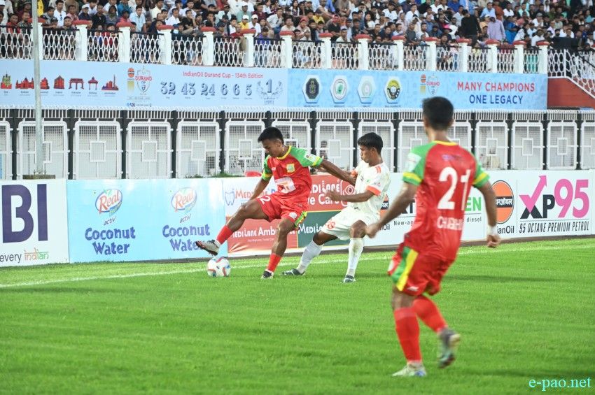 TRAU Vs NEROCA at 134th Durand Cup held at Khuman Lampak Main Stadium, Imphal :: July 30th 2025