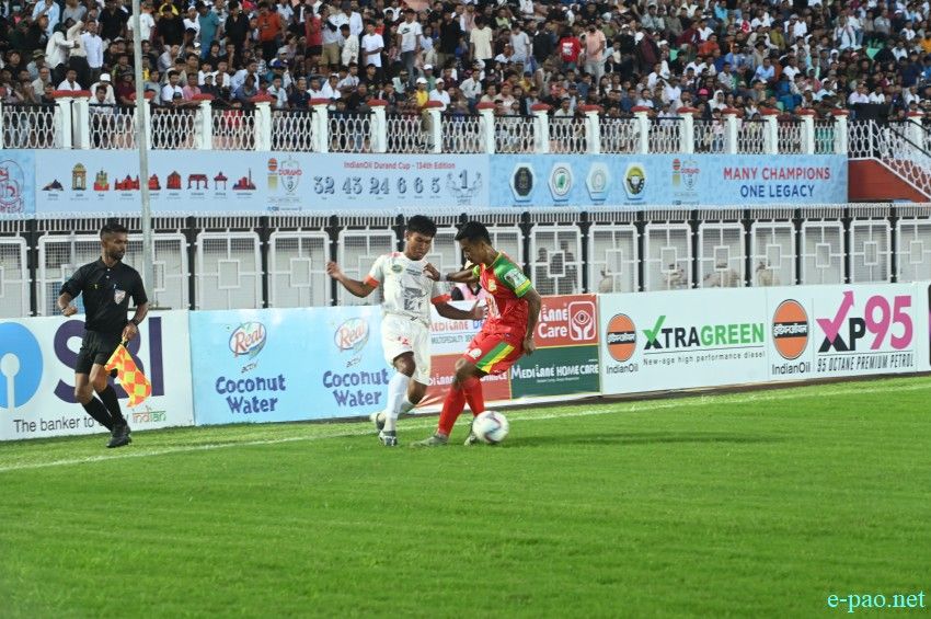 TRAU Vs NEROCA at 134th Durand Cup held at Khuman Lampak Main Stadium, Imphal :: July 30th 2025
