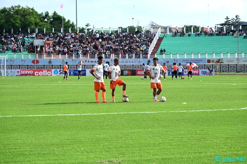 NEROCA FC Vs Indian Navy FT  at 134th Durand Cup held at Khuman Lampak Main Stadium, Imphal :: August 07th 2025