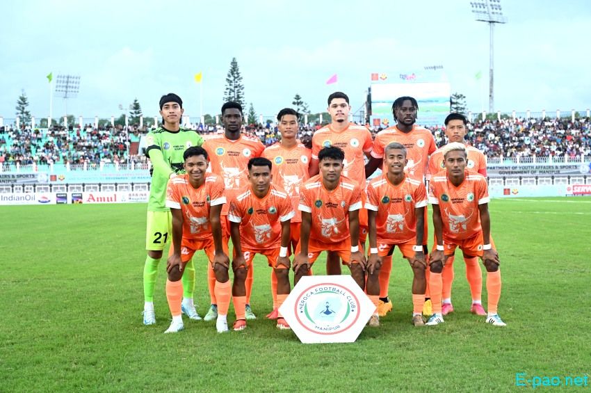 NEROCA FC Vs Indian Navy FT  at 134th Durand Cup held at Khuman Lampak Main Stadium, Imphal :: August 07th 2025