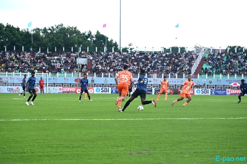 NEROCA FC Vs Indian Navy FT  at 134th Durand Cup held at Khuman Lampak Main Stadium, Imphal :: August 07th 2025
