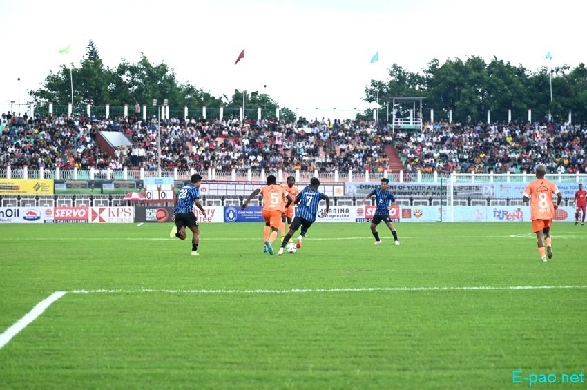 NEROCA FC Vs Indian Navy FT  at 134th Durand Cup held at Khuman Lampak Main Stadium, Imphal :: August 07th 2025