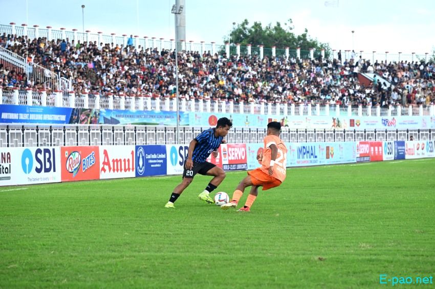 NEROCA FC Vs Indian Navy FT  at 134th Durand Cup held at Khuman Lampak Main Stadium, Imphal :: August 07th 2025