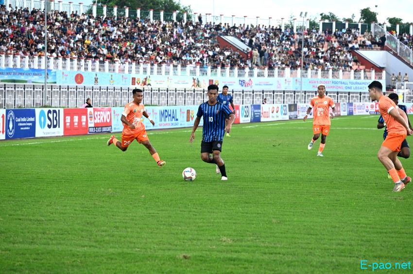 NEROCA FC Vs Indian Navy FT  at 134th Durand Cup held at Khuman Lampak Main Stadium, Imphal :: August 07th 2025