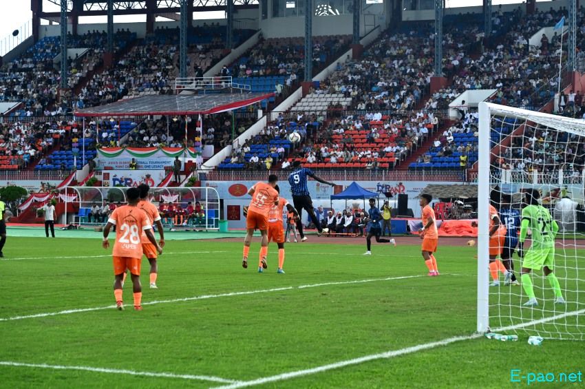 NEROCA FC Vs Indian Navy FT  at 134th Durand Cup held at Khuman Lampak Main Stadium, Imphal :: August 07th 2025