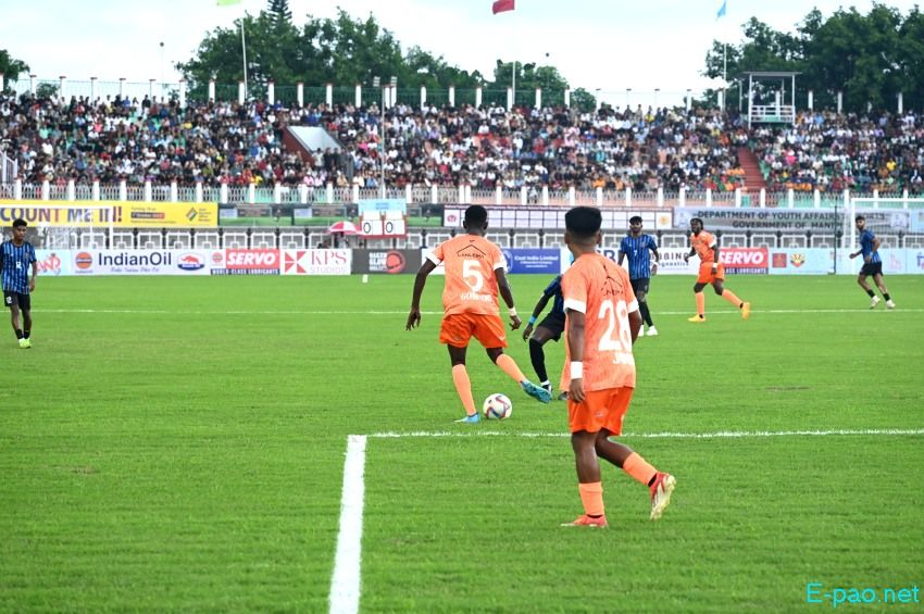 NEROCA FC Vs Indian Navy FT  at 134th Durand Cup held at Khuman Lampak Main Stadium, Imphal :: August 07th 2025
