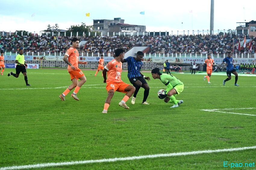 NEROCA FC Vs Indian Navy FT  at 134th Durand Cup held at Khuman Lampak Main Stadium, Imphal :: August 07th 2025