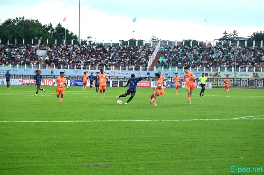 NEROCA FC Vs Indian Navy FT  at 134th Durand Cup held at Khuman Lampak Main Stadium, Imphal :: August 07th 2025
