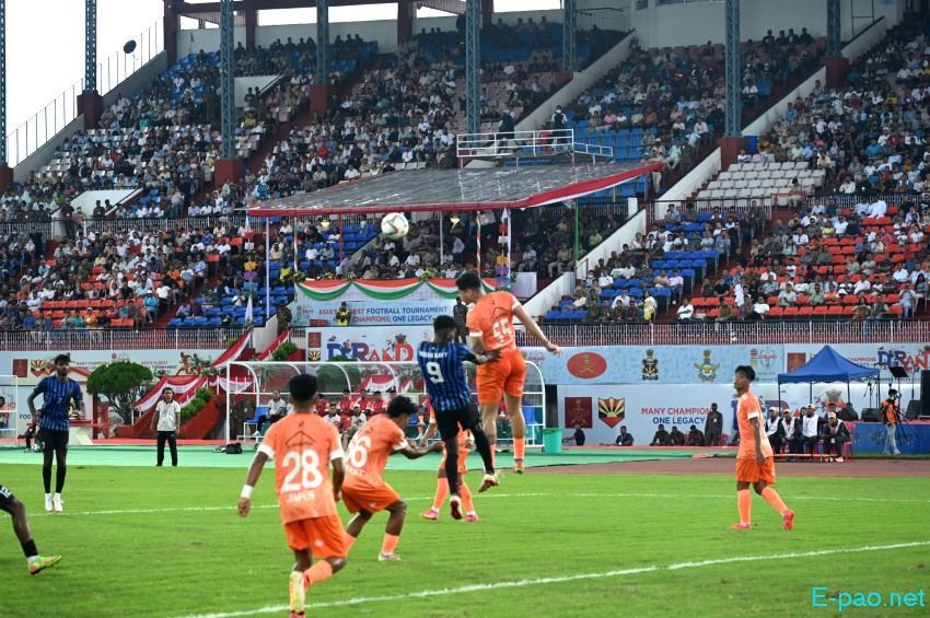 NEROCA FC Vs Indian Navy FT  at 134th Durand Cup held at Khuman Lampak Main Stadium, Imphal :: August 07th 2025