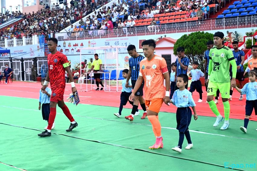 NEROCA FC Vs Indian Navy FT  at 134th Durand Cup held at Khuman Lampak Main Stadium, Imphal :: August 07th 2025