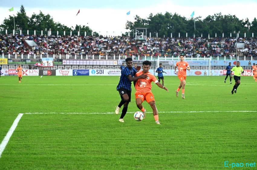 NEROCA FC Vs Indian Navy FT  at 134th Durand Cup held at Khuman Lampak Main Stadium, Imphal :: August 07th 2025