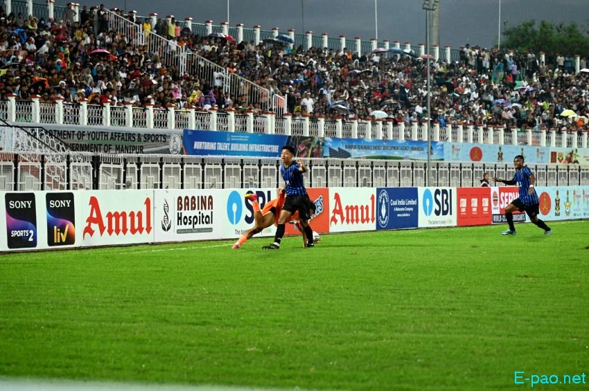 NEROCA FC Vs Indian Navy FT  at 134th Durand Cup held at Khuman Lampak Main Stadium, Imphal :: August 07th 2025