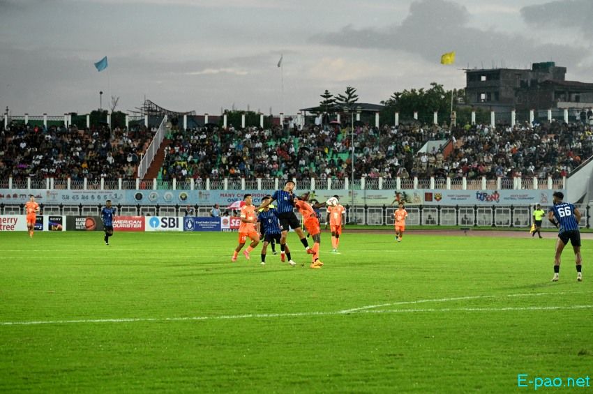 NEROCA FC Vs Indian Navy FT  at 134th Durand Cup held at Khuman Lampak Main Stadium, Imphal :: August 07th 2025
