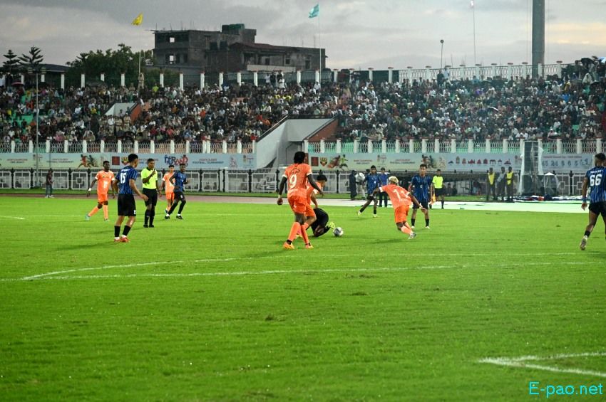 NEROCA FC Vs Indian Navy FT  at 134th Durand Cup held at Khuman Lampak Main Stadium, Imphal :: August 07th 2025