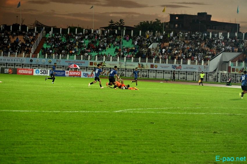 NEROCA FC Vs Indian Navy FT  at 134th Durand Cup held at Khuman Lampak Main Stadium, Imphal :: August 07th 2025