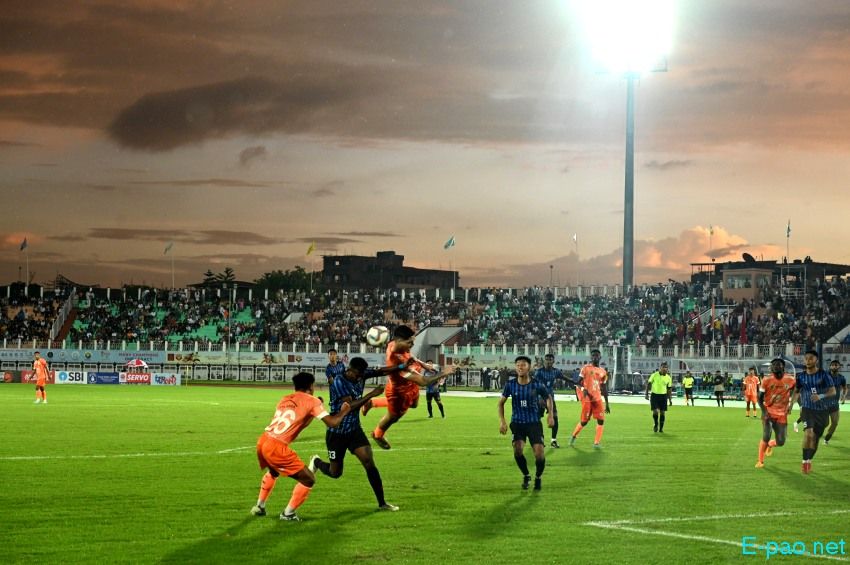 NEROCA FC Vs Indian Navy FT  at 134th Durand Cup held at Khuman Lampak Main Stadium, Imphal :: August 07th 2025
