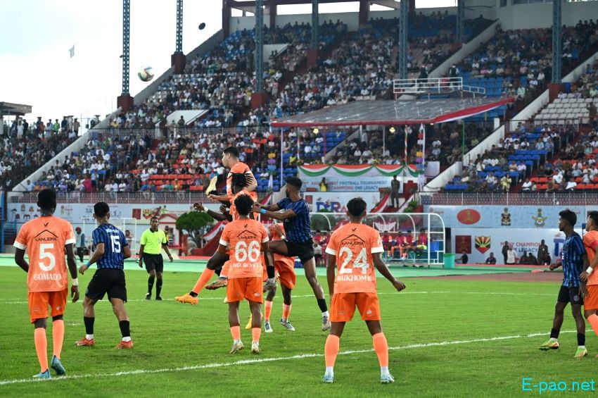 NEROCA FC Vs Indian Navy FT  at 134th Durand Cup held at Khuman Lampak Main Stadium, Imphal :: August 07th 2025
