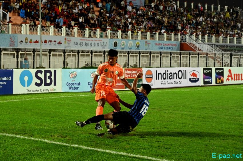 NEROCA FC Vs Indian Navy FT  at 134th Durand Cup held at Khuman Lampak Main Stadium, Imphal :: August 07th 2025