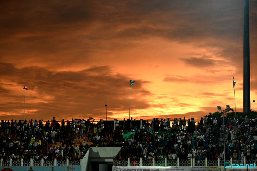 NEROCA FC Vs Indian Navy FT  at 134th Durand Cup held at Khuman Lampak Main Stadium, Imphal :: August 07th 2025