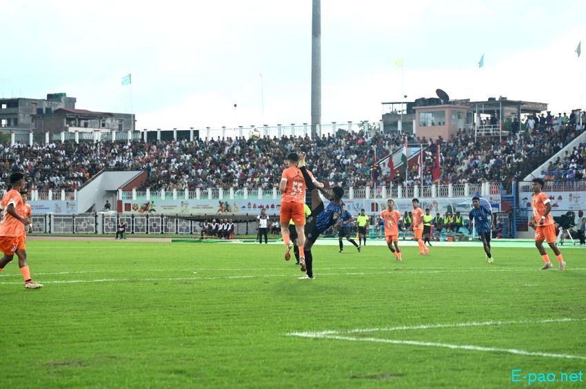 NEROCA FC Vs Indian Navy FT  at 134th Durand Cup held at Khuman Lampak Main Stadium, Imphal :: August 07th 2025