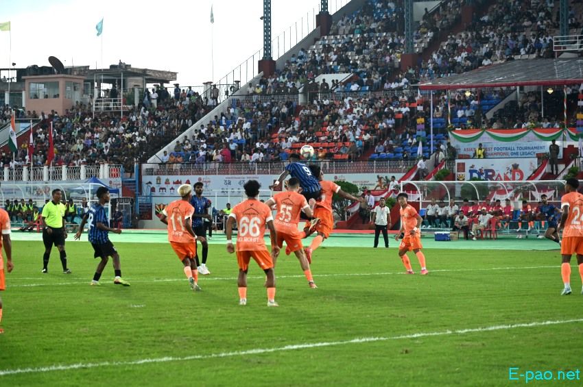 NEROCA FC Vs Indian Navy FT  at 134th Durand Cup held at Khuman Lampak Main Stadium, Imphal :: August 07th 2025