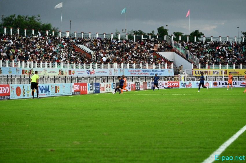 NEROCA FC Vs Indian Navy FT  at 134th Durand Cup held at Khuman Lampak Main Stadium, Imphal :: August 07th 2025