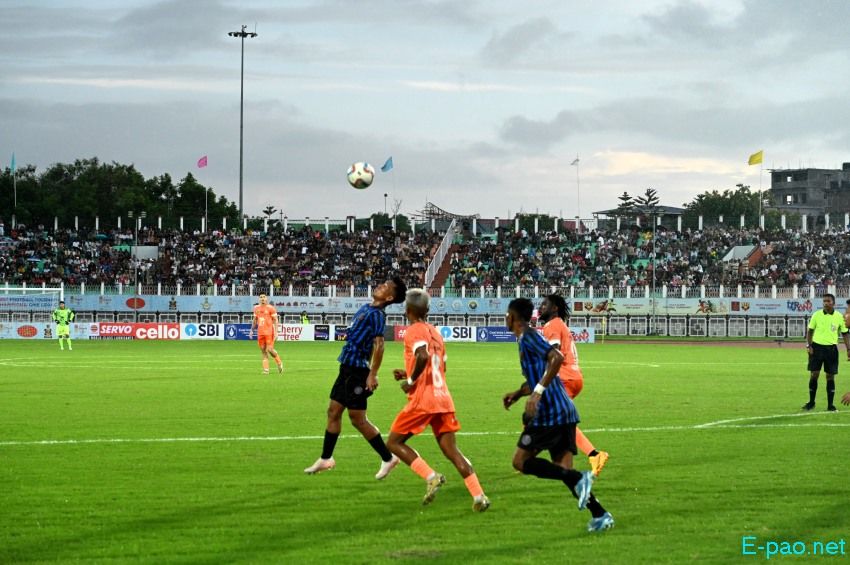 NEROCA FC Vs Indian Navy FT  at 134th Durand Cup held at Khuman Lampak Main Stadium, Imphal :: August 07th 2025