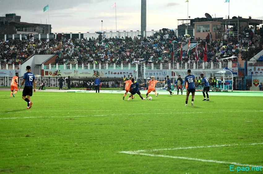 NEROCA FC Vs Indian Navy FT  at 134th Durand Cup held at Khuman Lampak Main Stadium, Imphal :: August 07th 2025