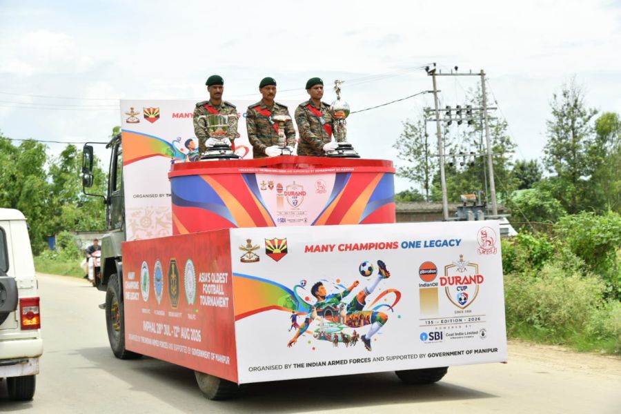 Trophy Flag off Ceremony of the 135th Edition Durand Cup 2026 at Sendra :: 15th July 2026