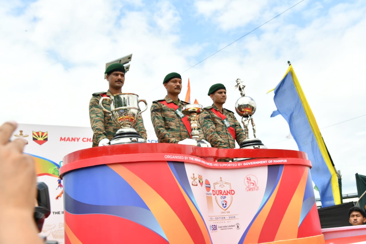 Trophy Flag off Ceremony of the 135th Edition Durand Cup 2026 at Sendra :: 15th July 2026