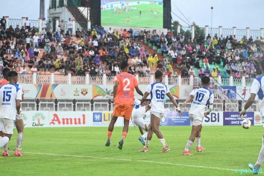 NEROCA  Vs Indian Navy  : 135th Durand Cup at Khuman Lampak Main Stadium :: August 05th 2026