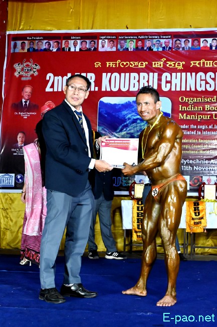 2nd Mr Koubru Chingshang Championship at Govt Polytechnic Auditorium, Takyel  :: 11th November 2025