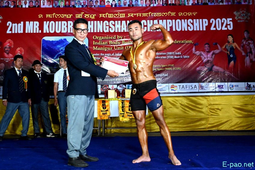 2nd Mr Koubru Chingshang Championship at Govt Polytechnic Auditorium, Takyel  :: 11th November 2025