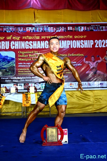 2nd Mr Koubru Chingshang Championship at Govt Polytechnic Auditorium, Takyel  :: 11th November 2025