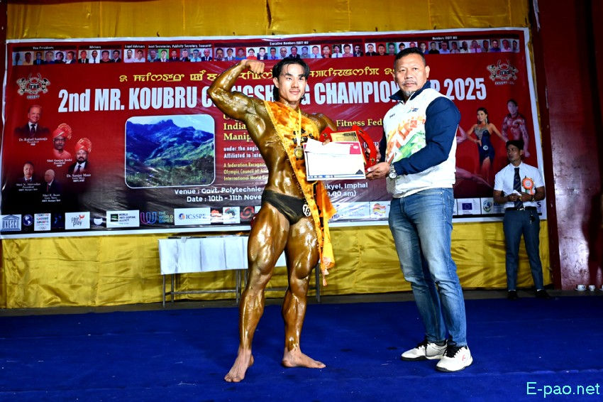 2nd Mr Koubru Chingshang Championship at Govt Polytechnic Auditorium, Takyel  :: 11th November 2025