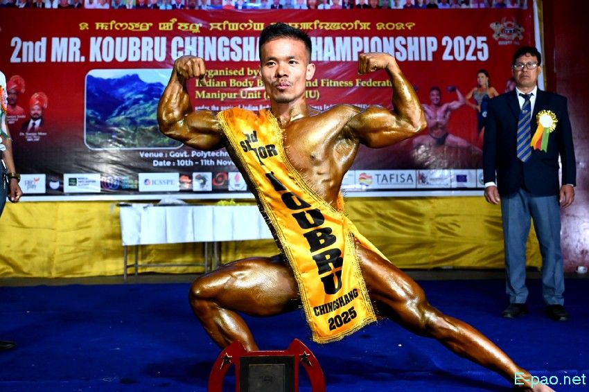 2nd Mr Koubru Chingshang Championship at Govt Polytechnic Auditorium, Takyel  :: 11th November 2025