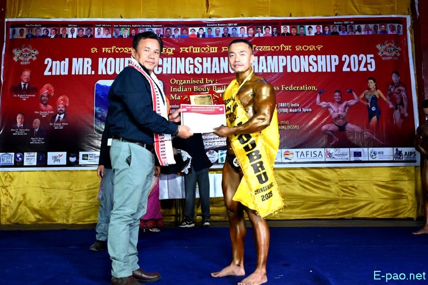 2nd Mr Koubru Chingshang Championship at Govt Polytechnic Auditorium, Takyel  :: 11th November 2025