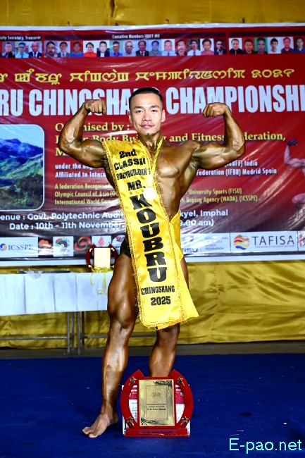 2nd Mr Koubru Chingshang Championship at Govt Polytechnic Auditorium, Takyel  :: 11th November 2025