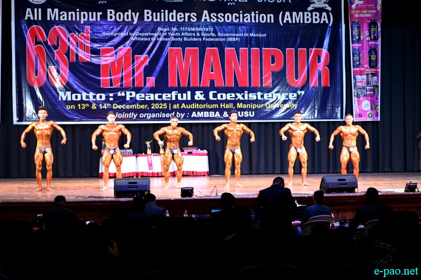 63rd Mr&period; Manipur at Manipur University Auditorium :: 14th December 2025