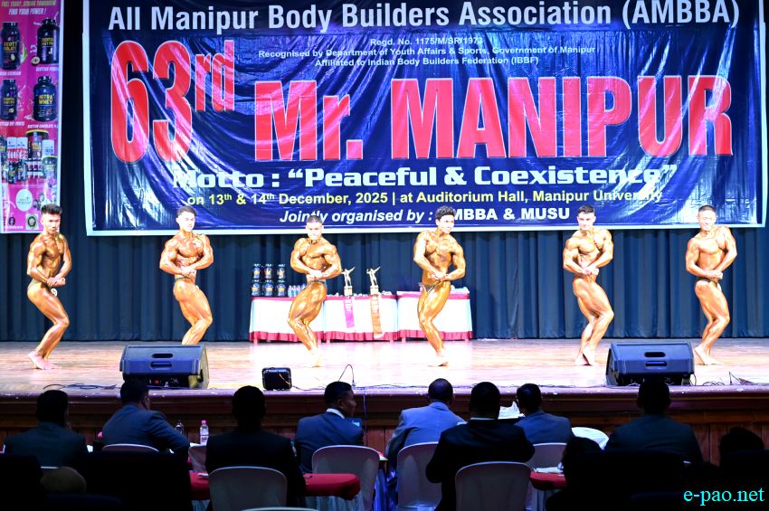 63rd Mr&period; Manipur at Manipur University Auditorium :: 14th December 2025