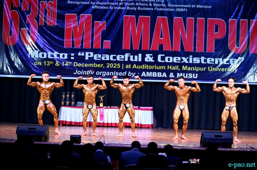 63rd Mr&period; Manipur at Manipur University Auditorium :: 14th December 2025