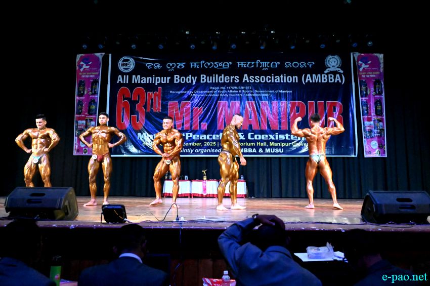 63rd Mr. Manipur at Manipur University Auditorium :: 14th December 2025