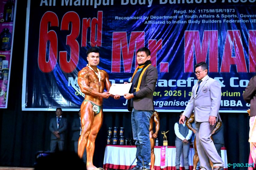 63rd Mr. Manipur at Manipur University Auditorium :: 14th December 2025