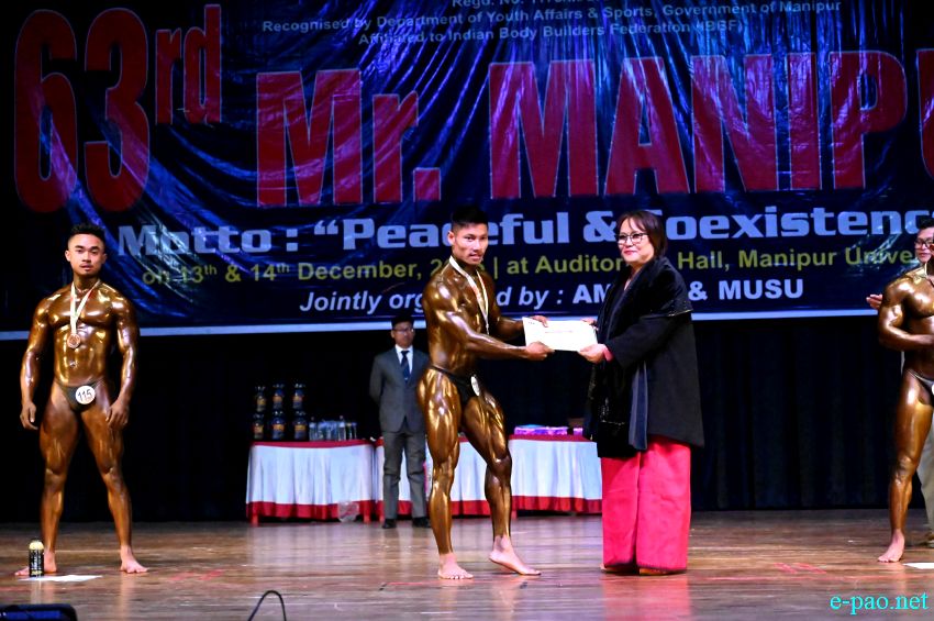 63rd Mr. Manipur at Manipur University Auditorium :: 14th December 2025