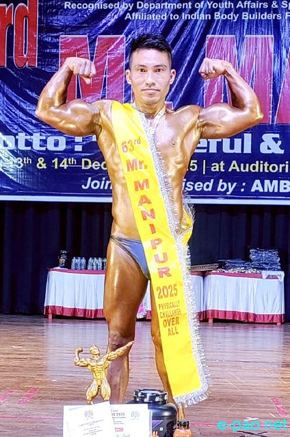 63rd Mr. Manipur at Manipur University Auditorium :: 14th December 2025