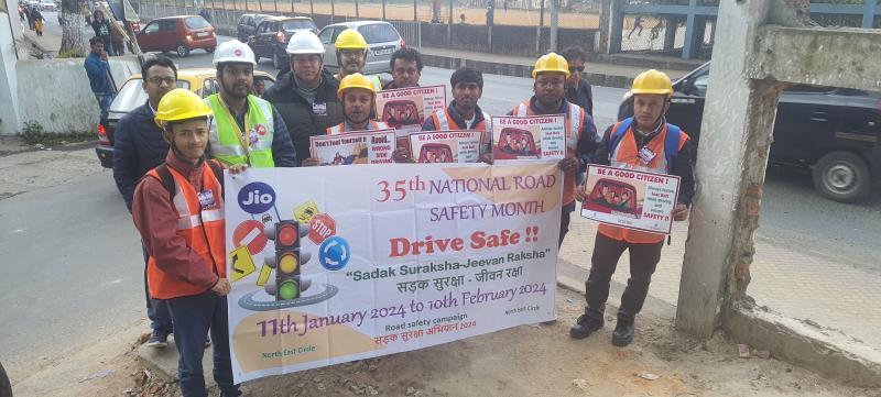  35th Road Safety Campaign conducted in North East Circle